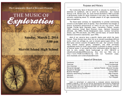 March 2014 -- The Music of Exploration