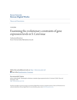 Examining the evolutionary constraints of gene expression levels in