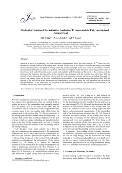 Mechanics Evolution Characteristics Analysis of Pressure