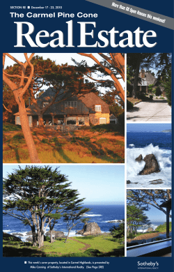 To the December 17, 2010, Real Estate section, please