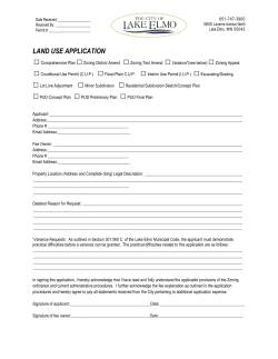 Property Division/Lot line adjustments