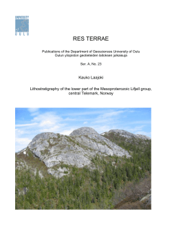 res terrae - Oulun yliopisto