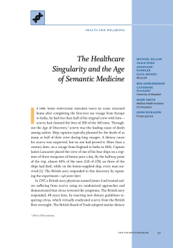 The Healthcare Singularity and the Age of Semantic