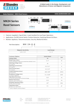 MK24-B-2 Datasheet - Mouser Electronics