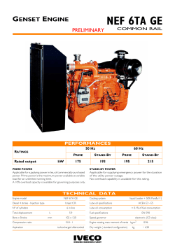 NEF 6TA GE - Powertech Engines Inc