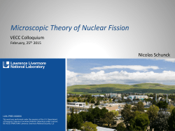 Microscopic Theory of Nuclear Fission