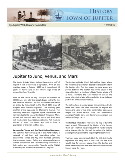 1880 Jupiter to Juno, Venus and Mars