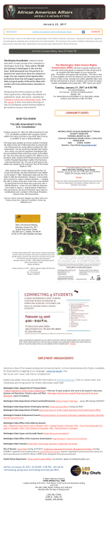 CAAA E News January 23 2017