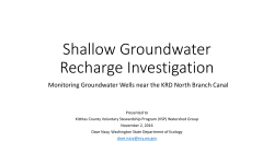 Dave Nazy (Ecology) Presentation - Kittitas County Conservation