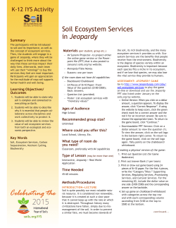 Celebrating the Celebrating the - Soil Science Society of America