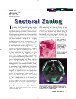 Sectoral Zoning - Miami University