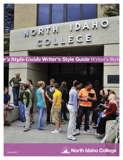 ter`s Style Guide Writer`s Style Guide Writer`s Style G