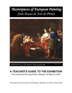 Masterpieces of European Painting from Museo de Arte de