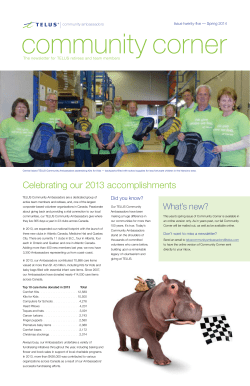 Celebrating our 2013 accomplishments