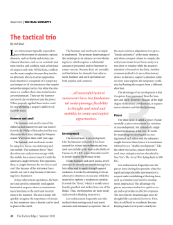 The tactical trio - The Justice Academy