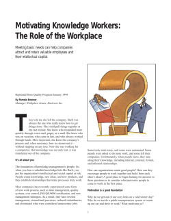 Steelcase- Motivation