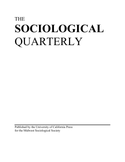 Identity and the Definition of the Situation in a Mass