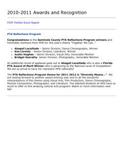 2010-2011 - Hagerty High School