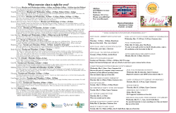 monthly calendar - Durham Center for Senior Life