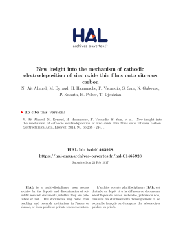 New insight into the mechanism of cathodic electrodeposition of zinc
