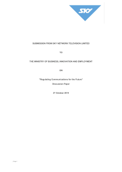 Sky Television [PDF 121KB]
