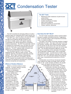 Condensation Tester - Q