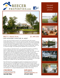 Brochure - Reecer Properties Inc.
