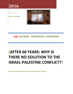 After 68 years: Why is there no solution to the Israel