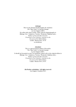Bun-Turks&rdquo; in Ancient Georgia` von Jost Gippert (2007)