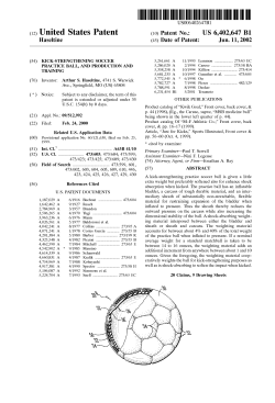 Kick-strengthening soccer practice ball, and production and training