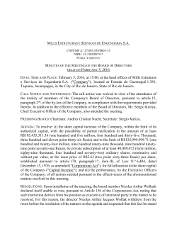 MILLS ESTRUTURAS E SERVIÇOS DE ENGENHARIA S