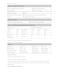 Lead Acid Battery SECTION 1