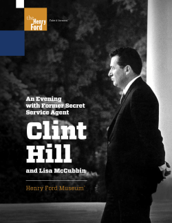 An Evening with Former Secret Service Agent and