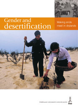 desertification