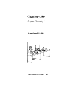 Chemistry 350 - Athabasca University