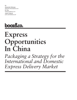 Express Opportunities In China