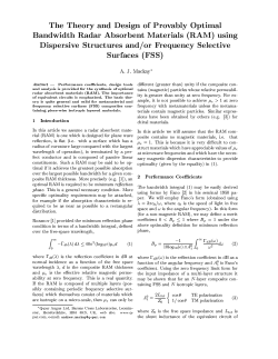 The Theory and Design of Provably Optimal