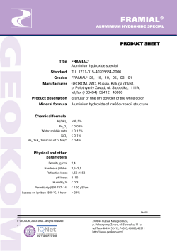 FRAMIAL Aluminium Hydroxide Special