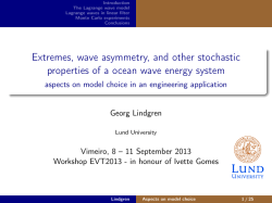 Extremes, wave asymmetry, and other stochastic properties of a
