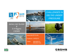 Challenges in deltas under pressure