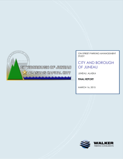 2015 On-Street Parking Management Study
