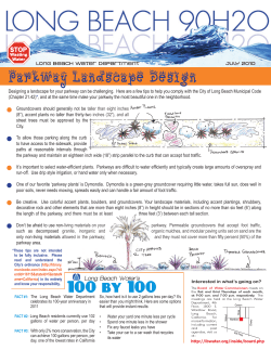 90H2O Newsletter - July 2010 - Long Beach Water Department