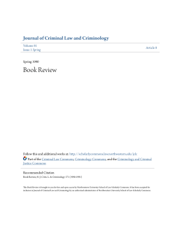 Book Review - Scholarly Commons