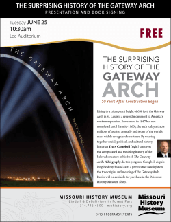 gateway arch l - Missouri History Museum