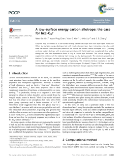 A low-surface energy carbon allotrope: the case for bcc-C6
