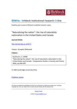 - BIROn - Birkbeck Institutional Research Online