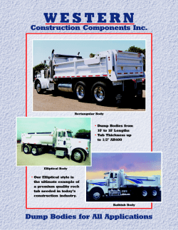 Read or print additional information regarding our Dump Bodies