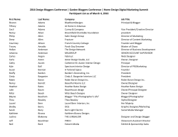 2016 Design Bloggers Conference | Garden Bloggers Conference