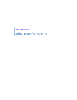 Affine transformations - DynamicsOfPolygons.org