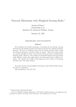 Weighted Scoring Rules